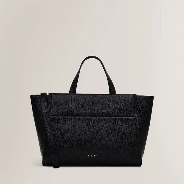 Radley Oak Street Zip Top Handbag,Black - Lucks of Louth