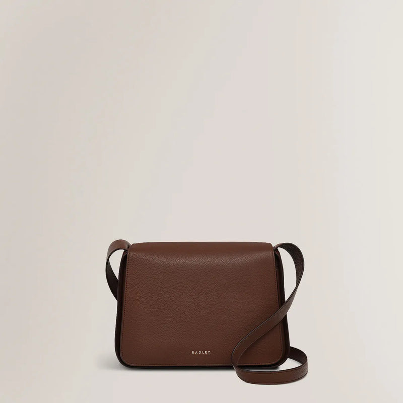 Radley Westwell Lane Flapover Bag - Walnut - Lucks of Louth