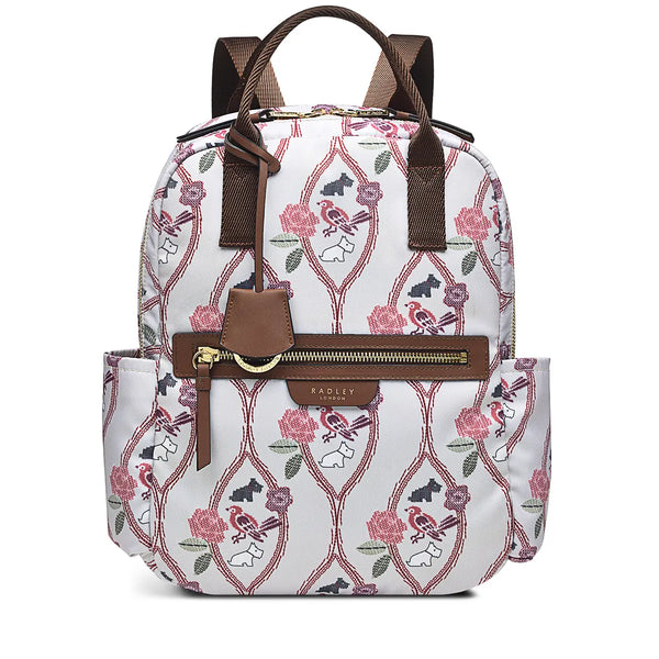 Radley London Finsbury Park Medium Ziptop Backpack- Homely Floral - Lucks of Louth