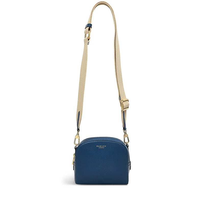 Radley Arden Crescent Small Zip Around Cross Body Bag - Deep Sea - Lucks of Louth