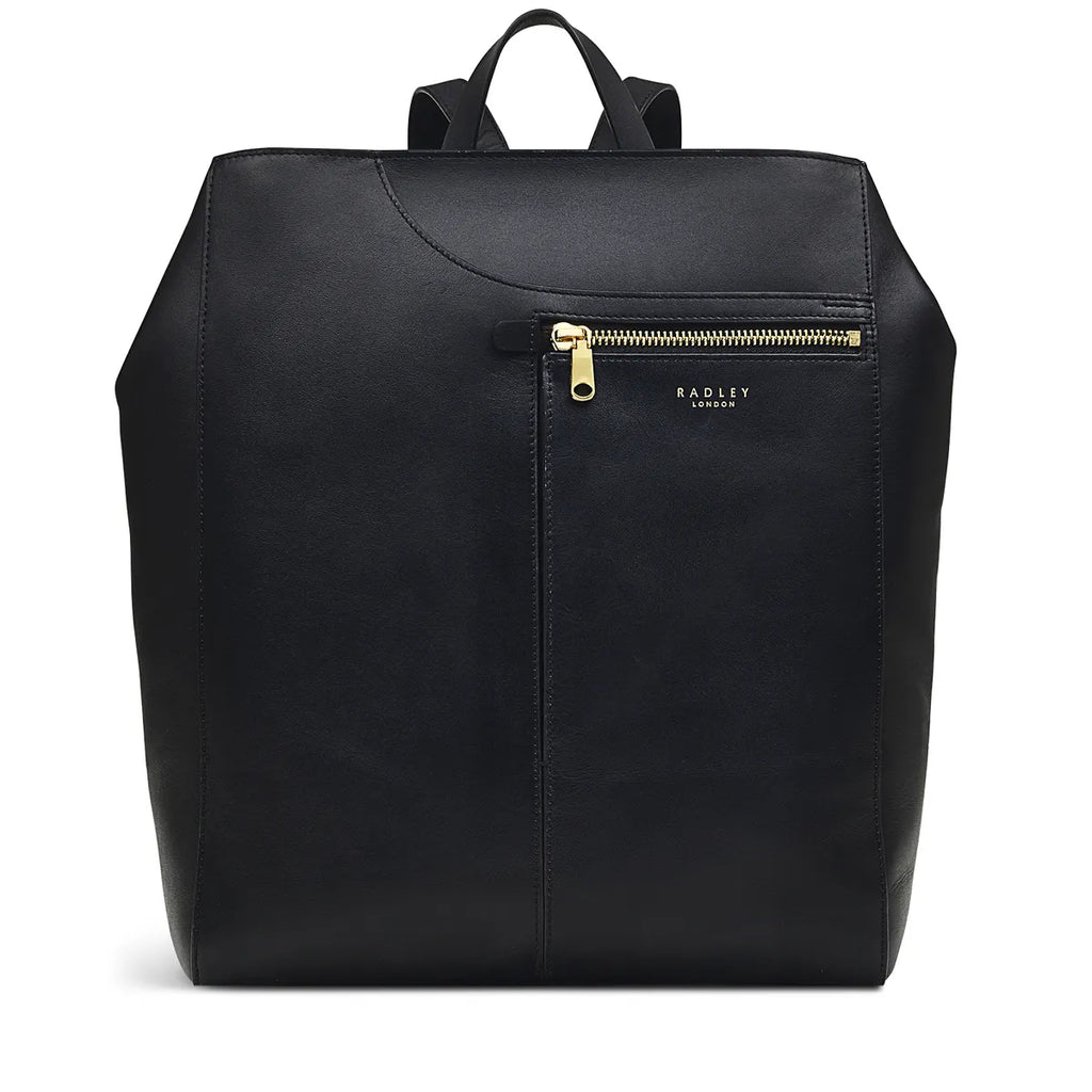 Radley London Pockets Icon Medium Ziptop Backpack Black Lucks of Louth