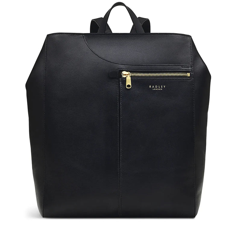 Radley London Pockets Icon Medium Ziptop Backpack Black Lucks of Louth