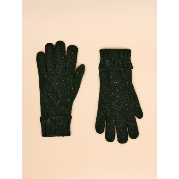 Joules Hammond Gloves - Green - Lucks of Louth