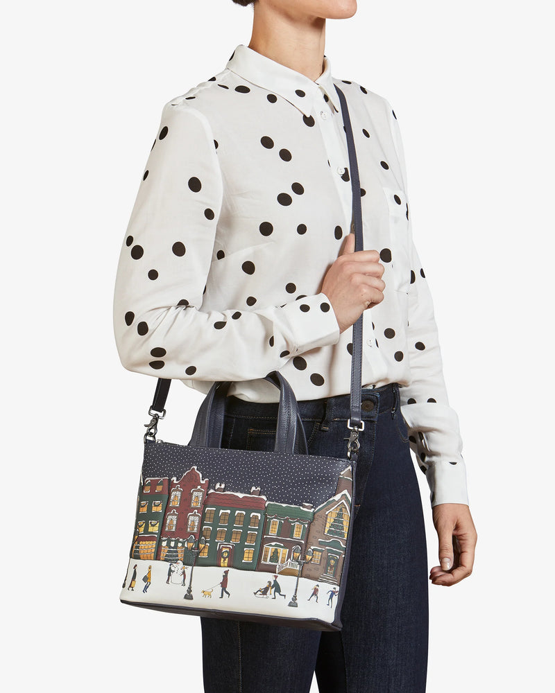 Yoshi Magic Of Winter Multiway Grab Bag - Navy - Lucks of Louth