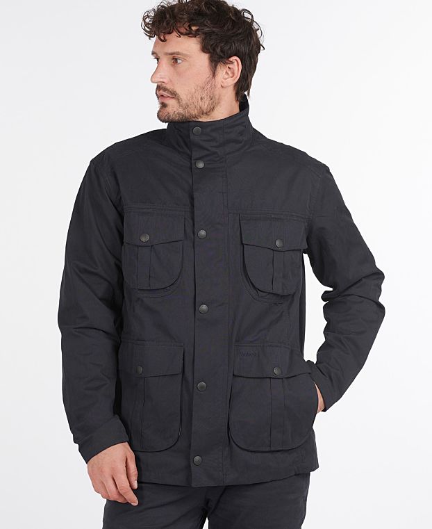 Barbour Sanderling Casual Jacket - Navy - Lucks of Louth