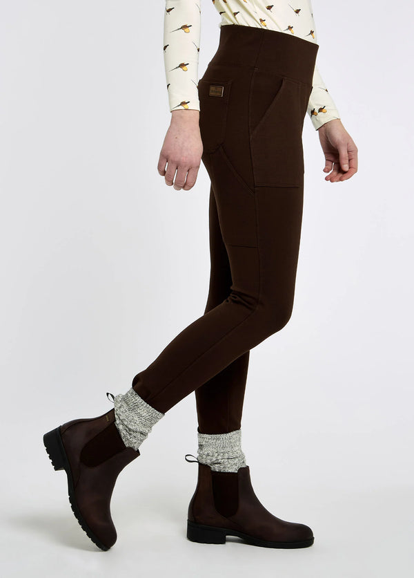 Dubarry Pepperwort Water Repellent Leggings - Bourbon - Lucks of Louth