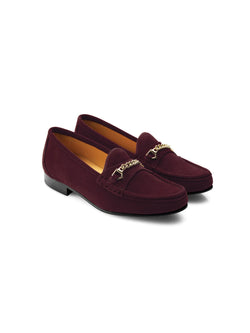 Fairfax & Favor Apsley Shoe - Plum - Lucks of Louth