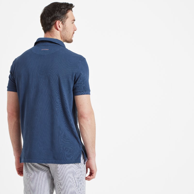 Schoffel St Ives Polo Shirt - French Navy - Lucks of Louth