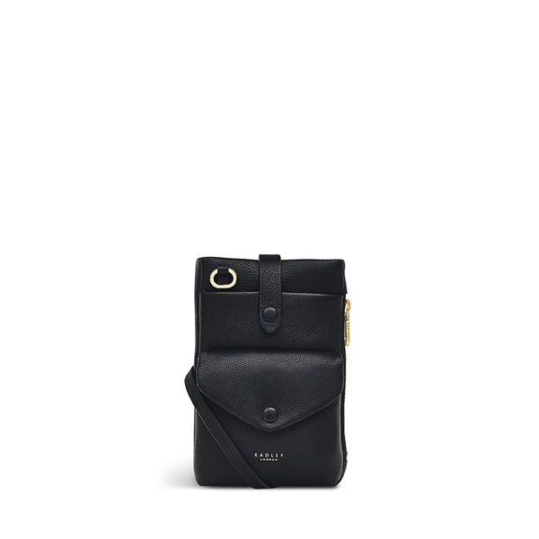 Radley Mallow Street Medium Phone Crossbody - Black - Lucks of Louth