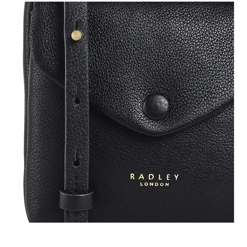 Radley Mallow Street Medium Phone Crossbody - Black - Lucks of Louth