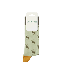 Schoffel Mens Woodland Stag Socks - Lucks of Louth