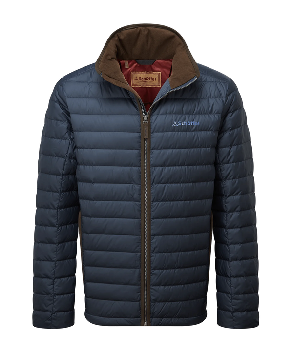 Schoffel hallaton Down Jacket - True Navy - Lucks of Louth