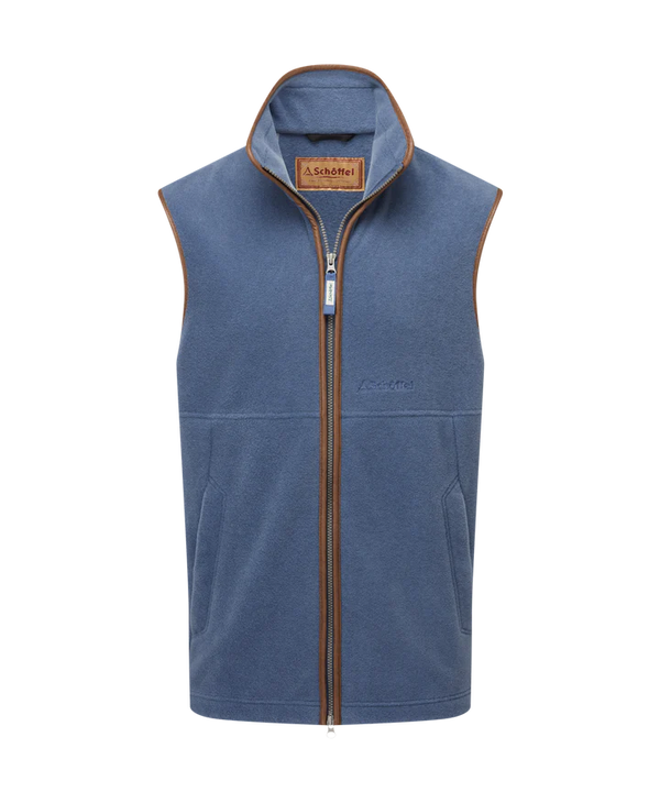 Schoffel Oakham Fleece Gilet - Storm Blue - Lucks of Louth