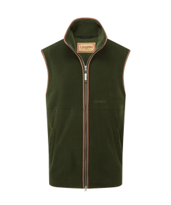 Schoffel Oakham Fleece Gilet - Forest 6045 - Lucks of Louth