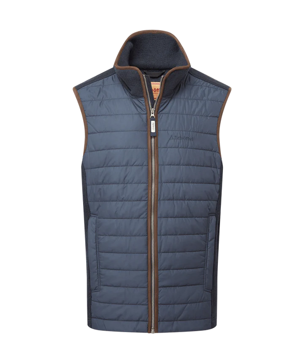 Schoffel Oakham Hybrid Gilet - Petrol Blue - Lucks of Louth