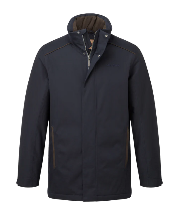 Schoffel Whitton Waterproof Coat - Navy - Lucks of Louth