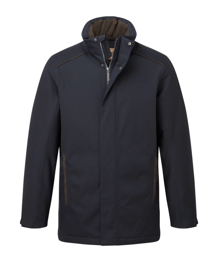 Schoffel Whitton Waterproof Coat - Navy - Lucks of Louth