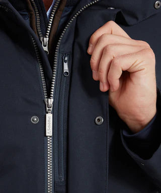 Schoffel Whitton Waterproof Coat - Navy - Lucks of Louth