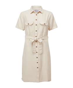 Schoffel Daisy Linen Dress - Oat