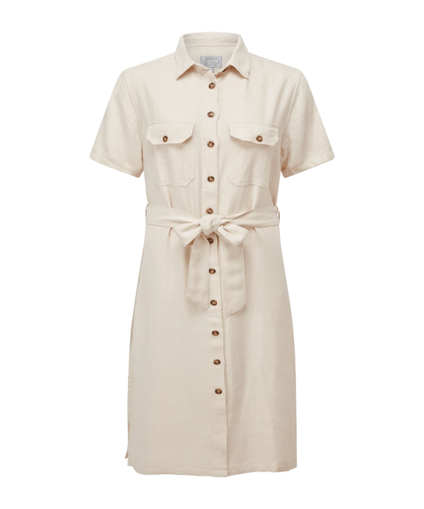 Schoffel Daisy Linen Dress - Oat