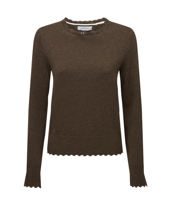 Schoffel Leyburn Jumper - Chocolate - Lucks of Louth