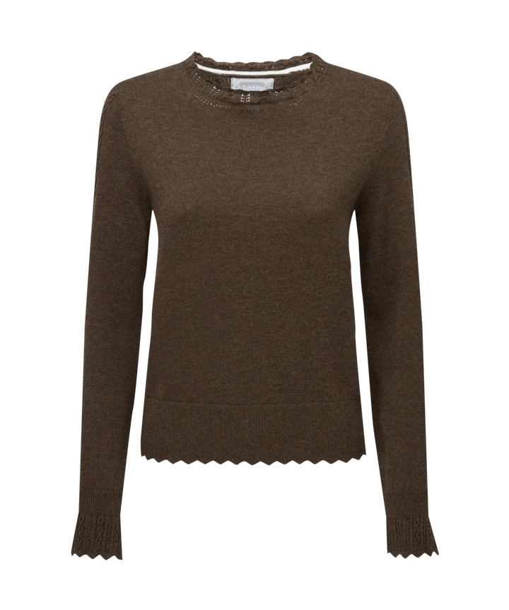 Schoffel Leyburn Jumper - Chocolate - Lucks of Louth