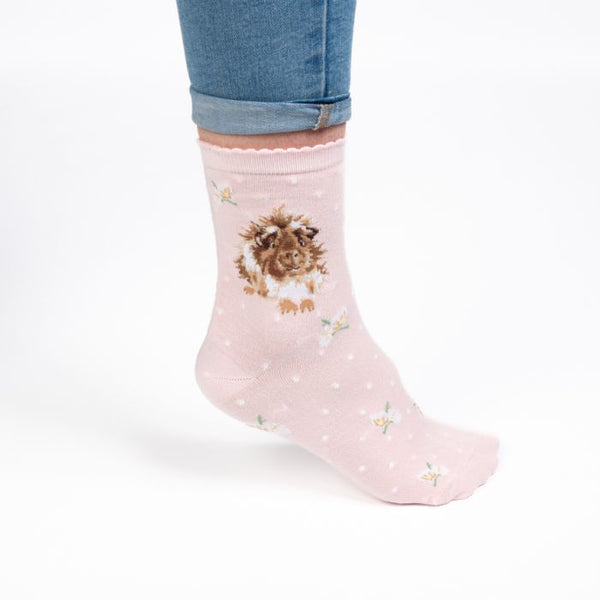Wrendale Socks - Grinny Pig - Lucks of Louth