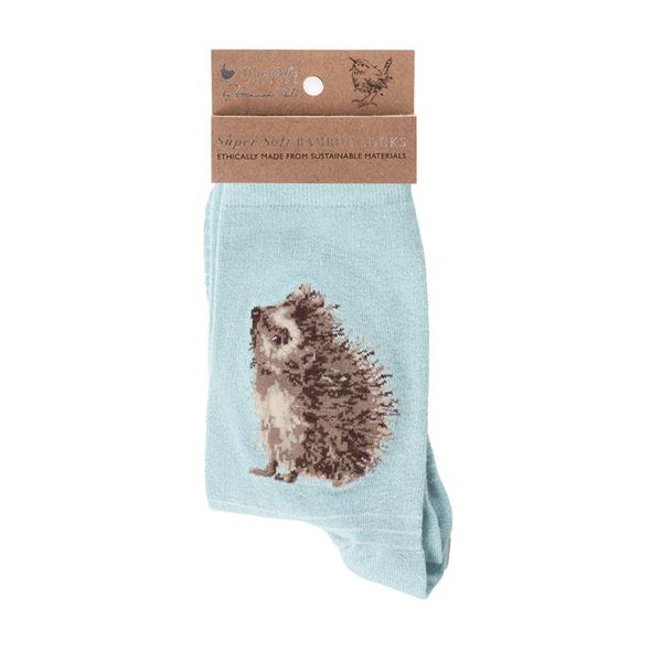 Wrendale Hedgehog Socks - Lucks of Louth
