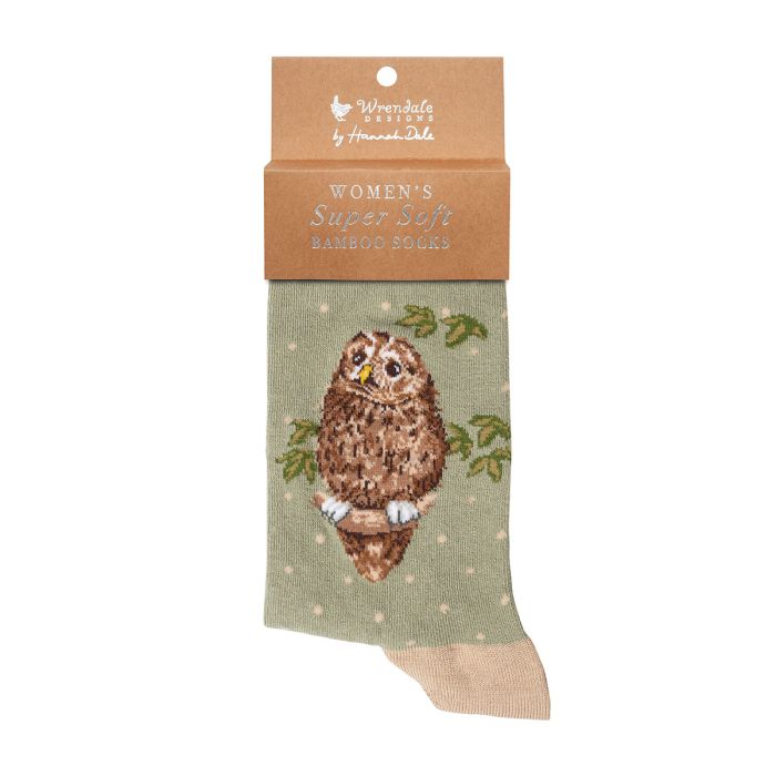 Wrendale Socks Owl Treetops - Lucks of Louth