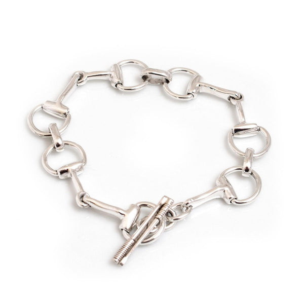 HiHo Silver - Sterling Silver Snaffle Bracecelet - Lucks of Louth