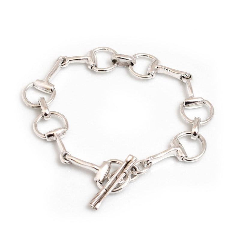 HiHo Silver - Sterling Silver Snaffle Bracelet - Lucks of Louth