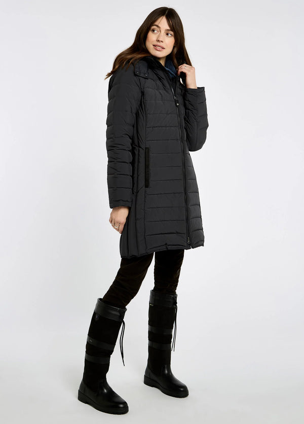 Dubarry Ballybrophy Quilted Jacket - Charcoal - Lucks of Louth