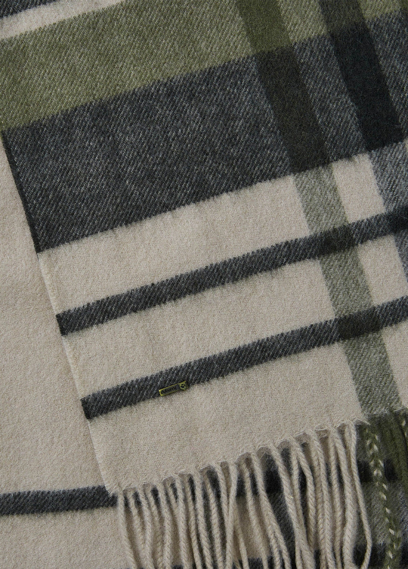 Dubarry Kildavin Scarf - Olive - Lucks of Louth