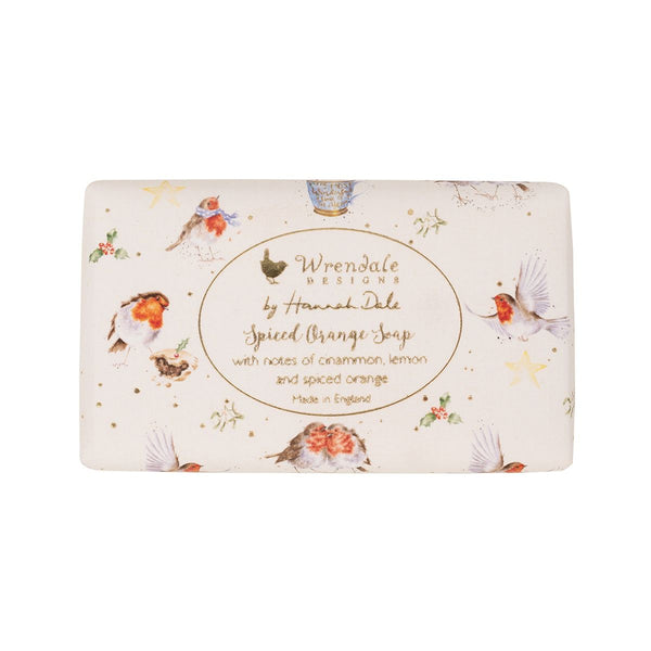 Wrendale Xmas Soap - Spiced Orange Robin - Lucks of Louth