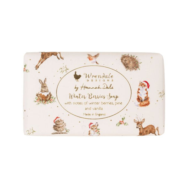 Wrendale Xmas Soap Winter Berries - Lucks of Louth