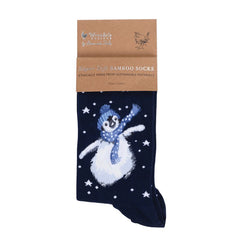 Wrendale Winter Wonderland Penguin - Christmas Socks - Lucks of Louth