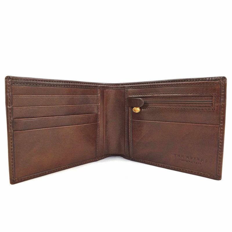The Bridge Mens Wallet - 01433901 col 14 Brown - Lucks of Louth