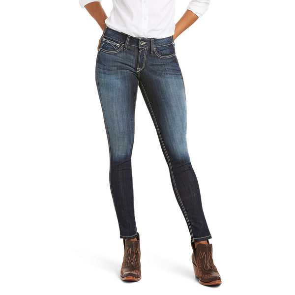 Ariat Mid Rise Outseam Ella Skinny Jean - CELESTIAL - Lucks of Louth