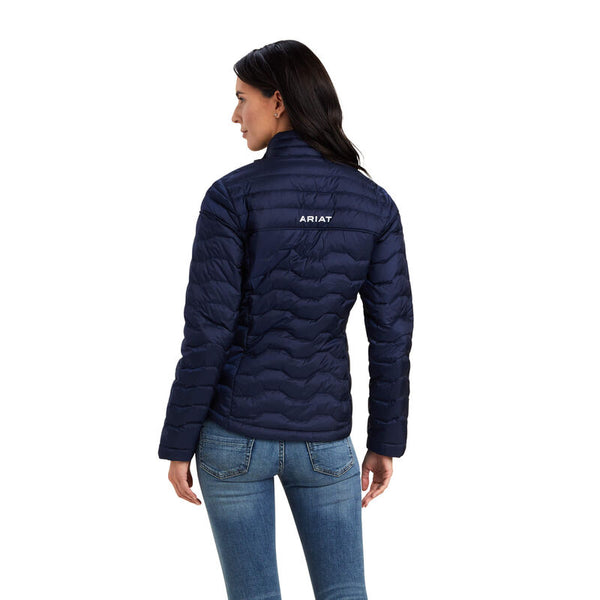 Ariat Ladies Ideal Down jacket - Navy Eclipse - Lucks of Louth