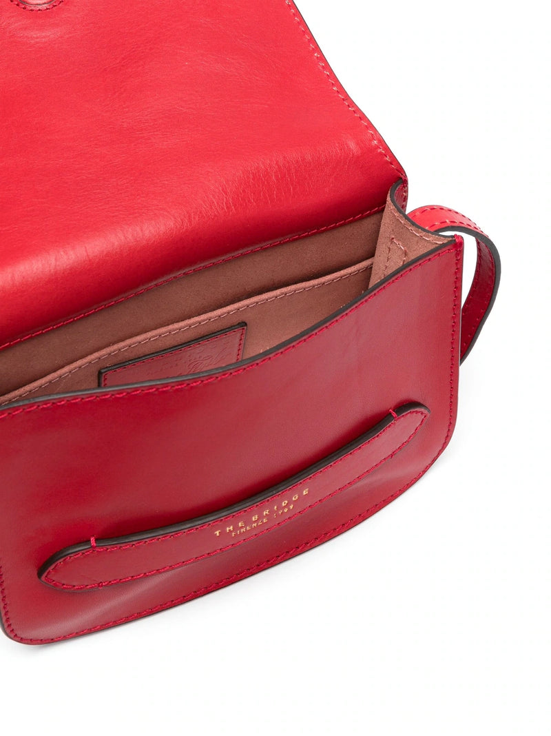 The Bridge Crossbody Handbag,04192001,Red - Lucks of Louth