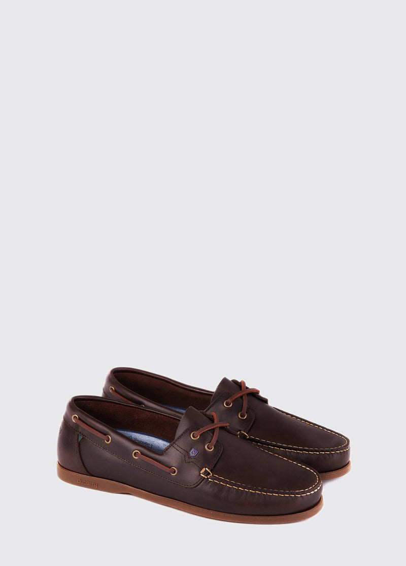 Dubarry Port Moccasin Deck Shoe-Old Rum - Lucks of Louth
