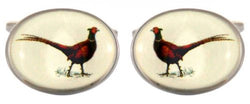 Dalaco Pheasant Oval Cufflinks - Lucks of Louth