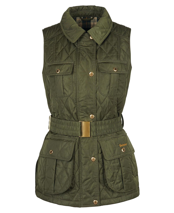Barbour Belted Defence Gilet - Olive/Ancient - Lucks of Louth