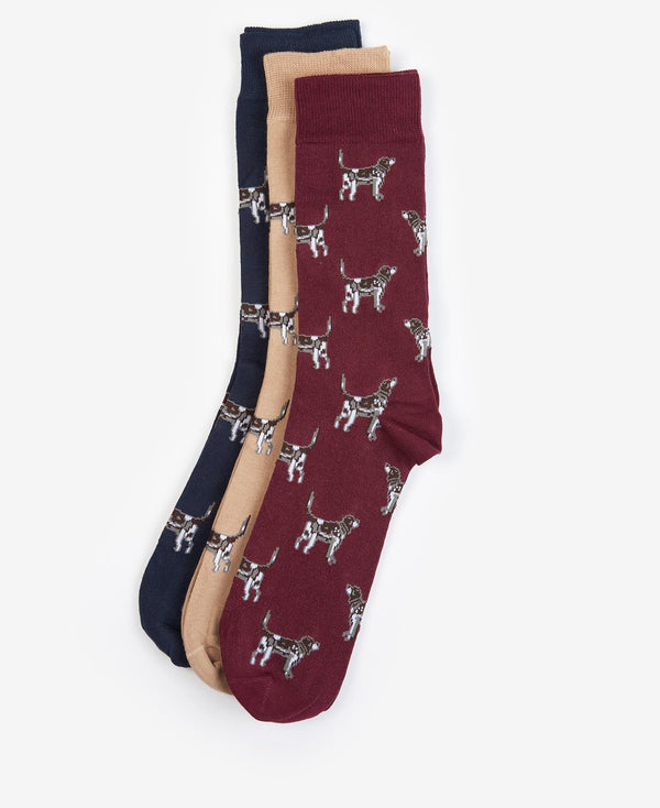 Barbour Dog Pointer Sock Gift Set - Lucks of Louth