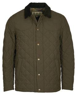 Barbour Helmsley Quilt Jacket - Olive - Lucks of Louth