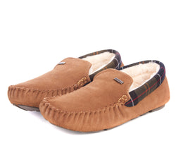 Barbour Monty Slippers- camel - Lucks of Louth