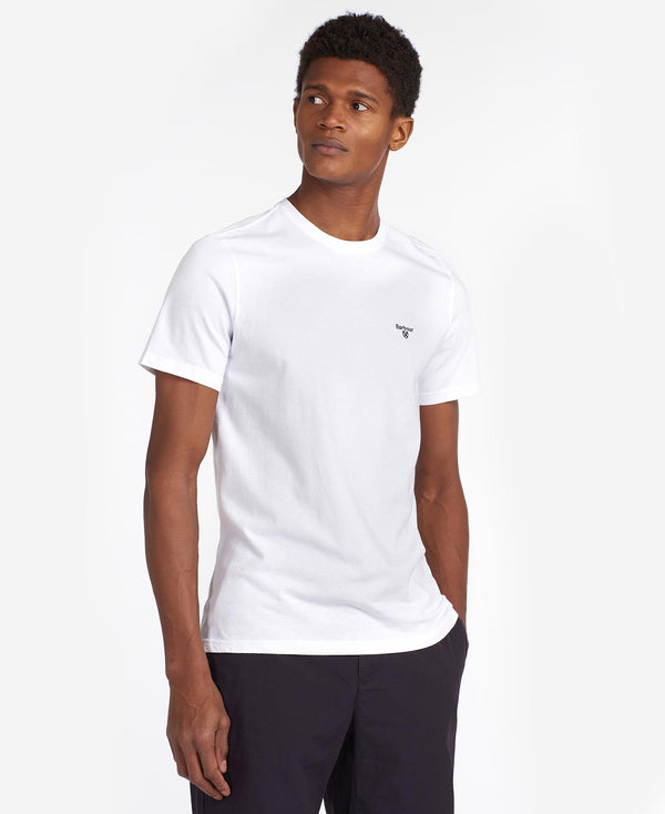 Barbour Sports Tee - White - Lucks of Louth