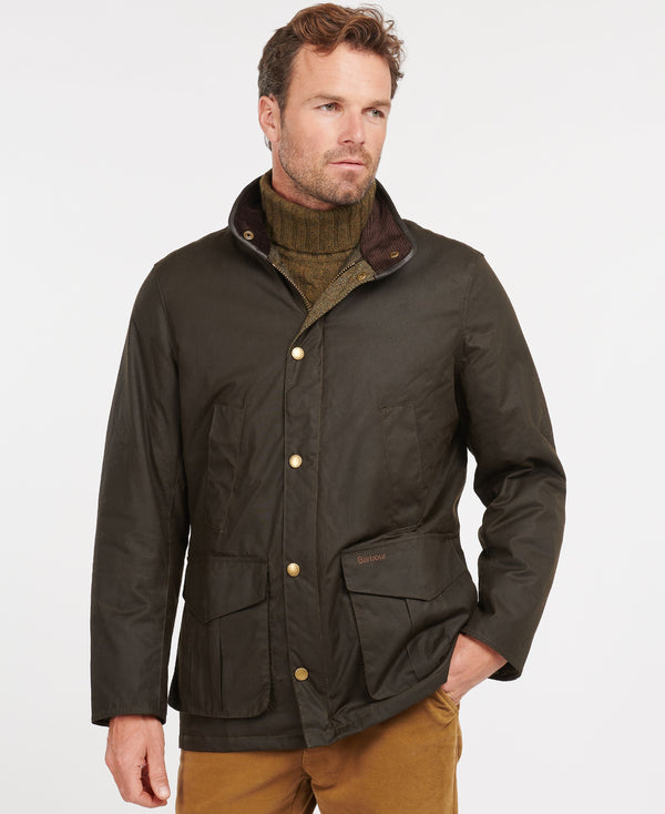 Barbour Hereford Jacket - Olive - Lucks of Louth