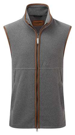 Schoffel Oakham Fleece Gilet - Pewter - Lucks of Louth