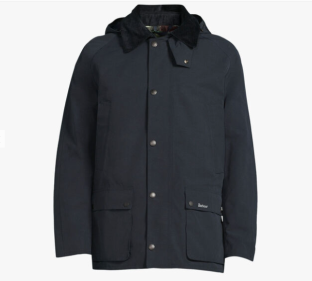 Barbour Waterproof Ashby Jacket - Navy - Lucks of Louth